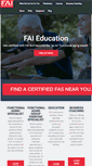 Mobile Screenshot of functionalaginginstitute.com